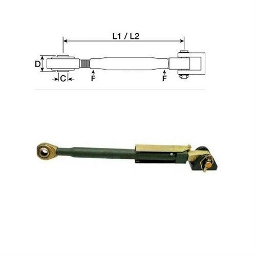 Stabilizator ciengieł bocznych Renault 7700018996