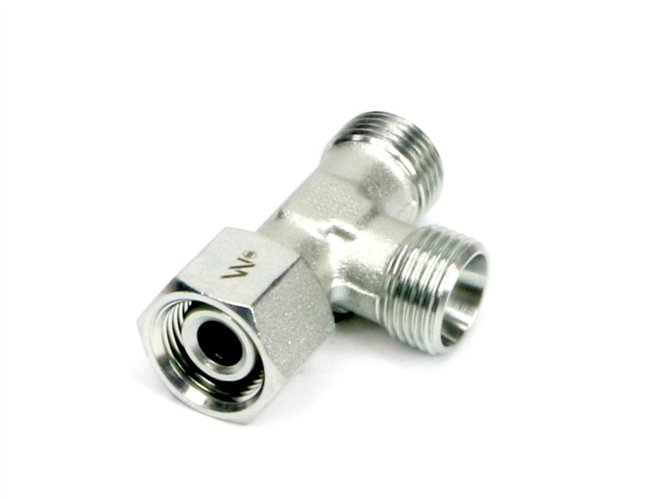 Trójnik hydrauliczny niesymetryczny metryczny BBA M45x3 35L (XEVL) Waryński