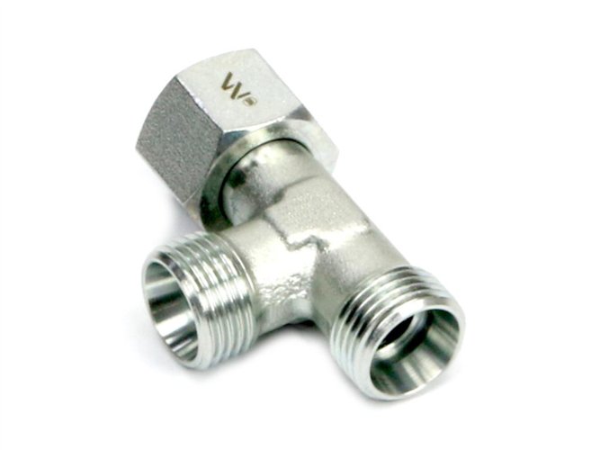 Trójnik hydrauliczny niesymetryczny metryczny BBA M45x3 35L (XEVL) Waryński