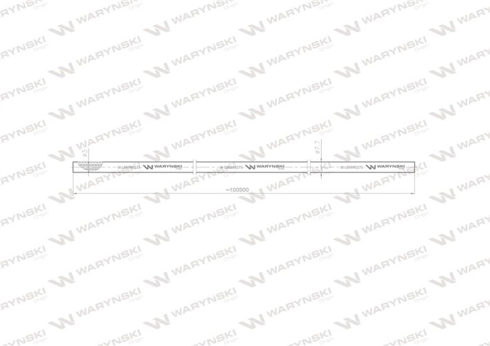 Linka - Długa kombajn ziemniaczany ANNA L-100.5 mb 5644540180 Waryński