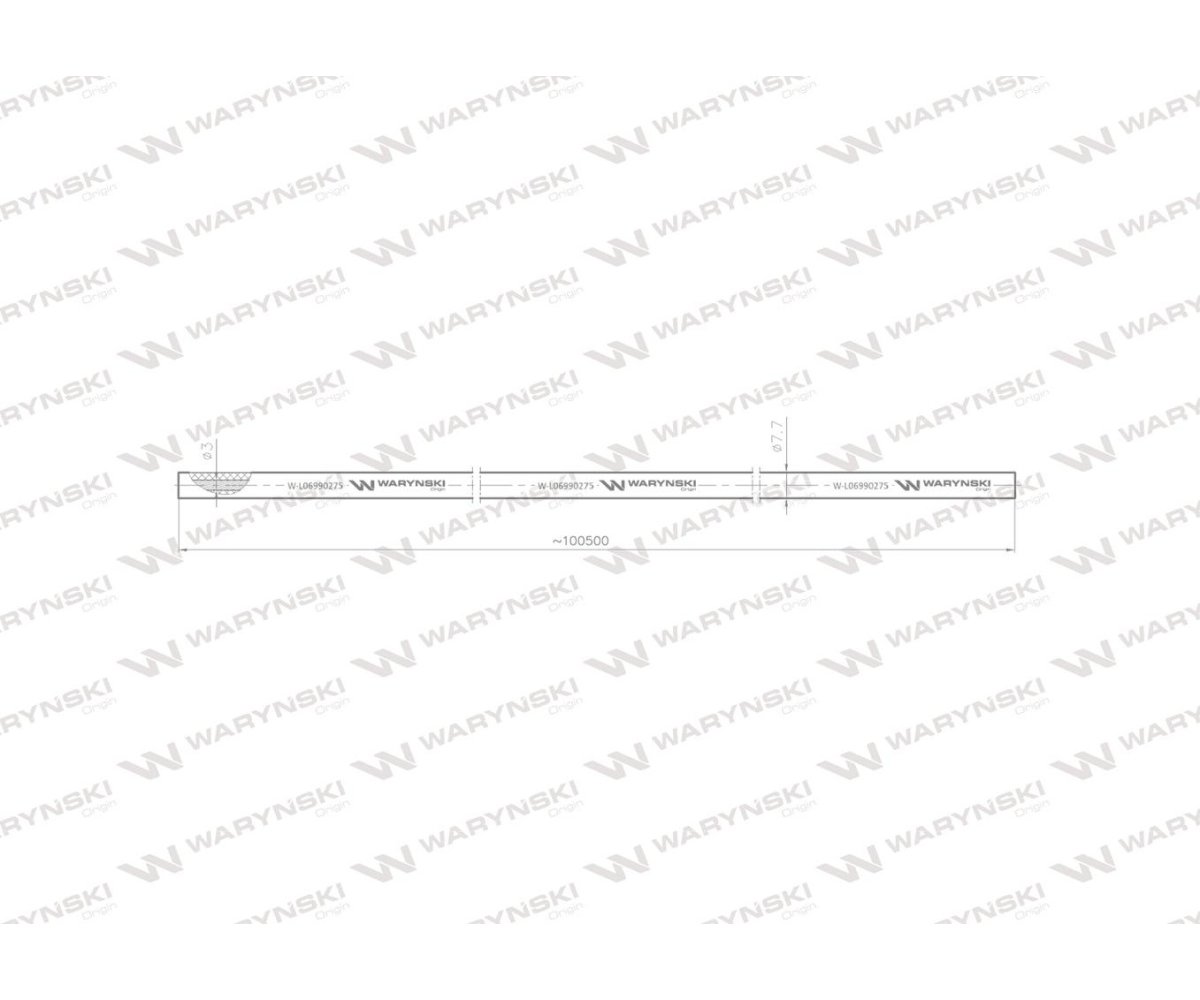Linka - Długa kombajn ziemniaczany ANNA L-100.5 mb 5644540180 Waryński
