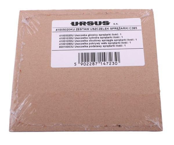 Komplet ( zestaw ) uszczelek sprężarki 41001030. 41001050. 41001090. 80010003 C-385 ORYGINAŁ URSUS