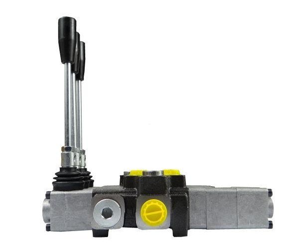 Rozdzielacz hydrauliczny 3-sekcyjny max przepływ 40L 1-sekcja pływająca Waryński