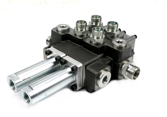 Zestaw: Rozdzielacz 2-sekcyjny na linki + Elementy złączne Waryński