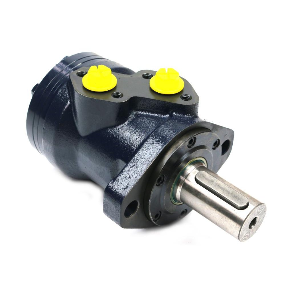 Silnik hydrauliczny orbitalny WMR 25 cm3/obr z wałkiem fi 32mm (100 bar / max.200 bar) Waryński