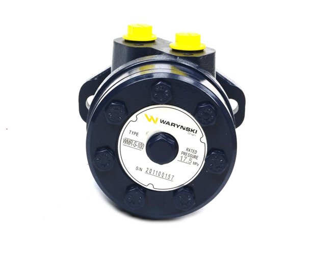 Silnik hydrauliczny orbitalny wzmacniany WMR-S 100 cm3/obr (175 bar / max.220 bar) Waryński