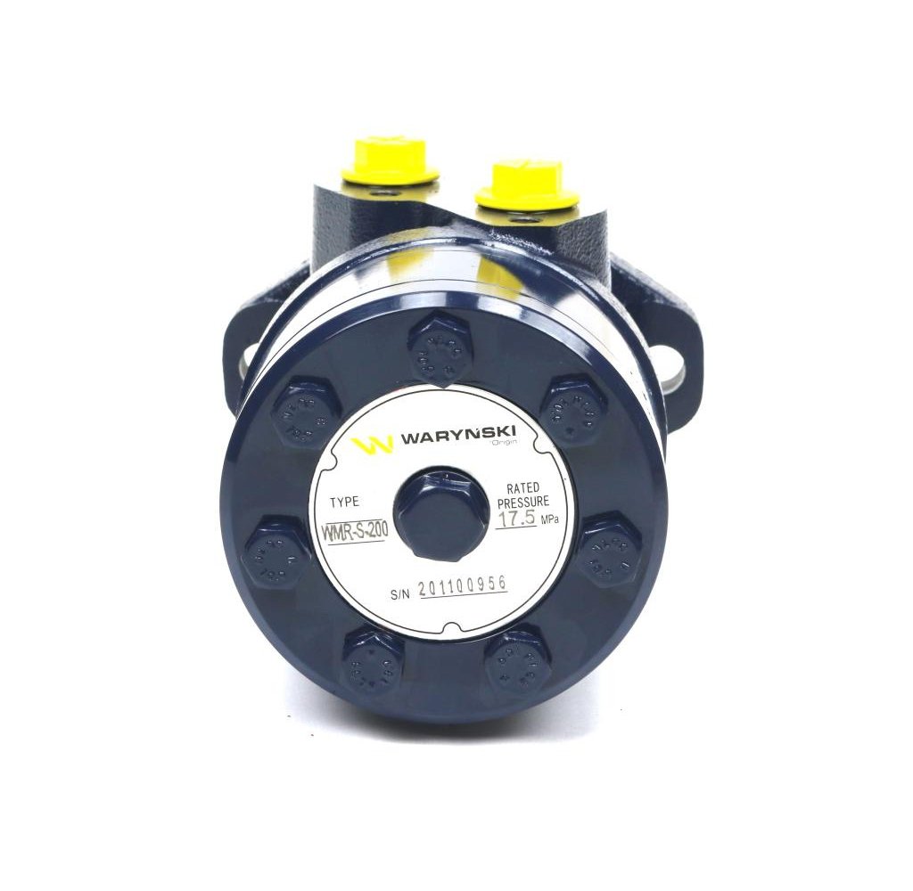 Silnik hydrauliczny orbitalny (stosowany do owijarek) wzmacniany WMR-S 200 cm3/obr (175 bar / max.200 bar) Waryński