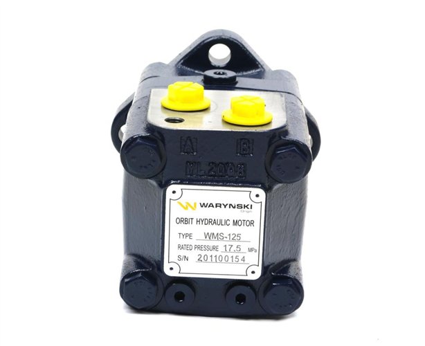 Silnik hydrauliczny orbitalny WMS 125 cm3/obr (175 bar / max.225 bar) Waryński