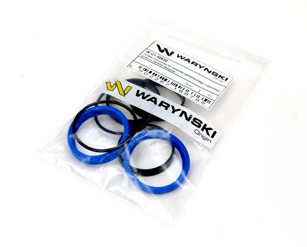 Zestaw uszczelnień do siłownika hydraulicznego 1-stronnego działania (58.8/50) Waryński