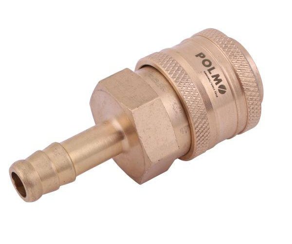 Szybkozłącze pneumatyczne P26 NW7.2 gniazdo pod wąż DN08mm POLMO ( sprzedawane po 5 )