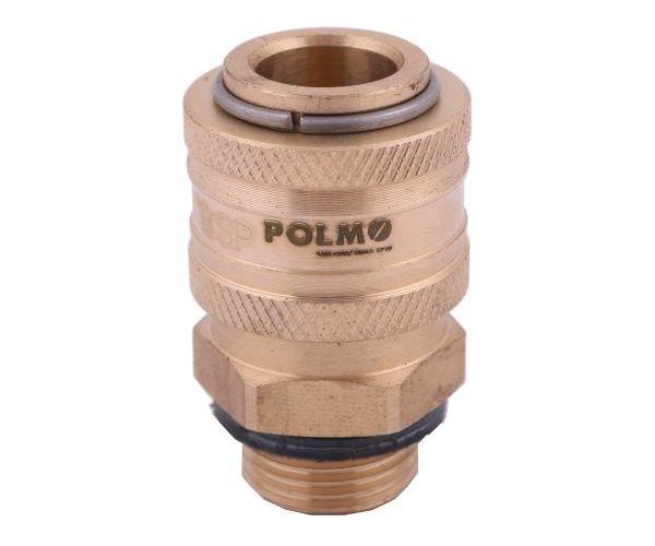 Szybkozłącze pneumatyczne P26 NW7.2 gniazdo 1/4"BSP gwint zewnętrzny POLMO ( sprzedawane po 5 )