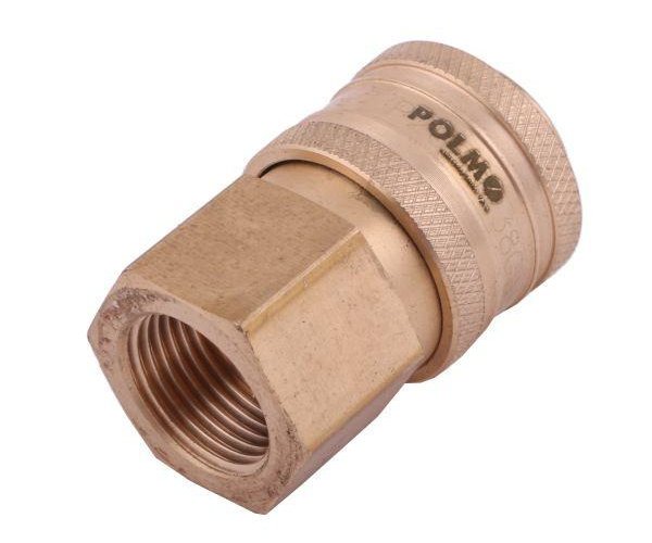 Szybkozłącze pneumatyczne P26 NW7.2 gniazdo 3/8"BSP gwint wewnętrzny POLMO ( sprzedawane po 5 )