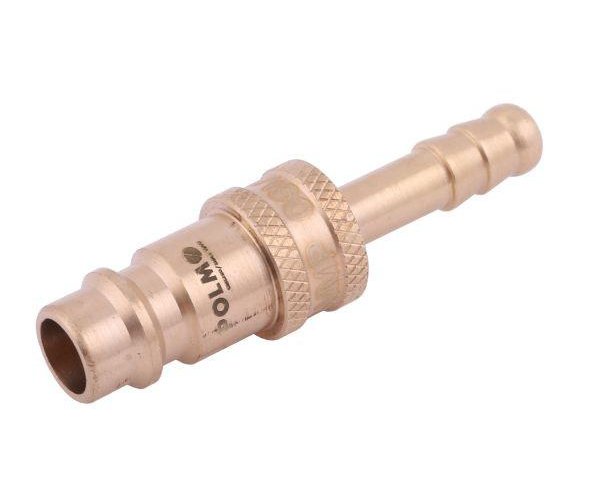 Szybkozłącze pneumatyczne P26 NW7.2 wtyczka pod wąż DN06mm POLMO ( sprzedawane po 5 )