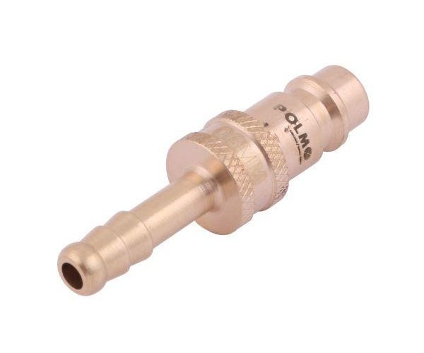 Szybkozłącze pneumatyczne P26 NW7.2 wtyczka pod wąż DN06mm POLMO ( sprzedawane po 5 )