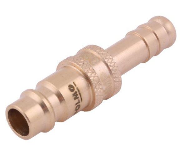 Szybkozłącze pneumatyczne P26 NW7.2 wtyczka pod wąż DN08mm POLMO ( sprzedawane po 5 )