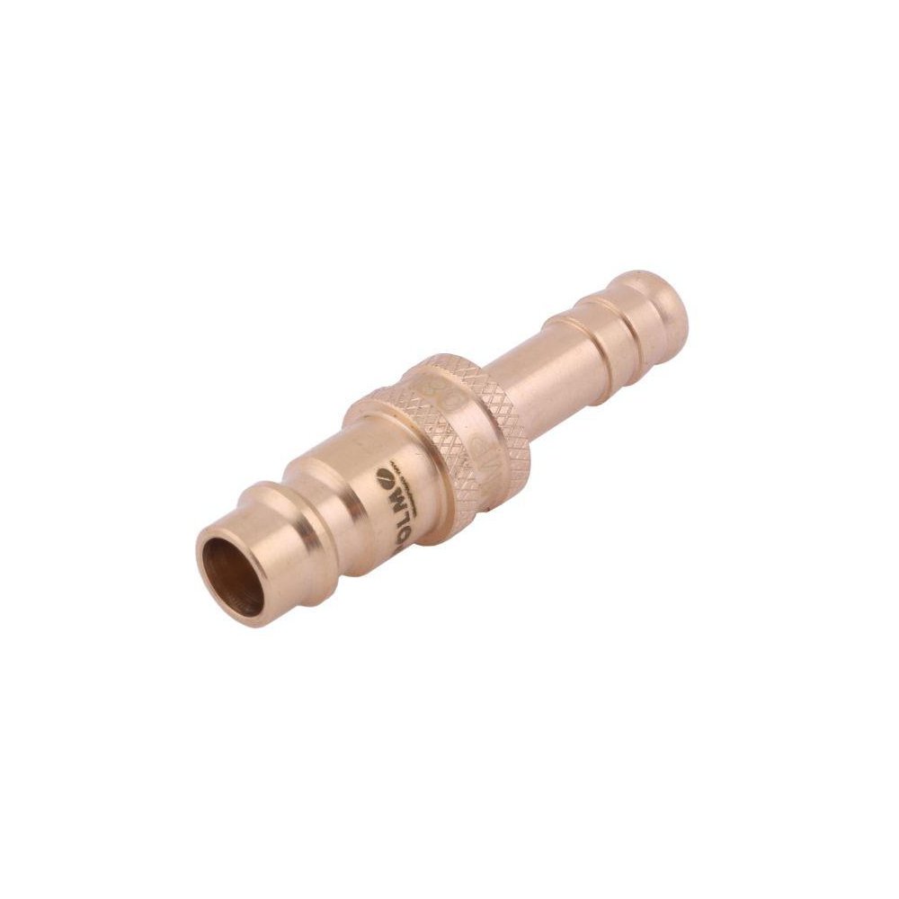 Szybkozłącze pneumatyczne P26 NW7.2 wtyczka pod wąż DN08mm POLMO ( sprzedawane po 5 )