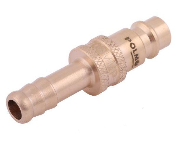 Szybkozłącze pneumatyczne P26 NW7.2 wtyczka pod wąż DN08mm POLMO ( sprzedawane po 5 )