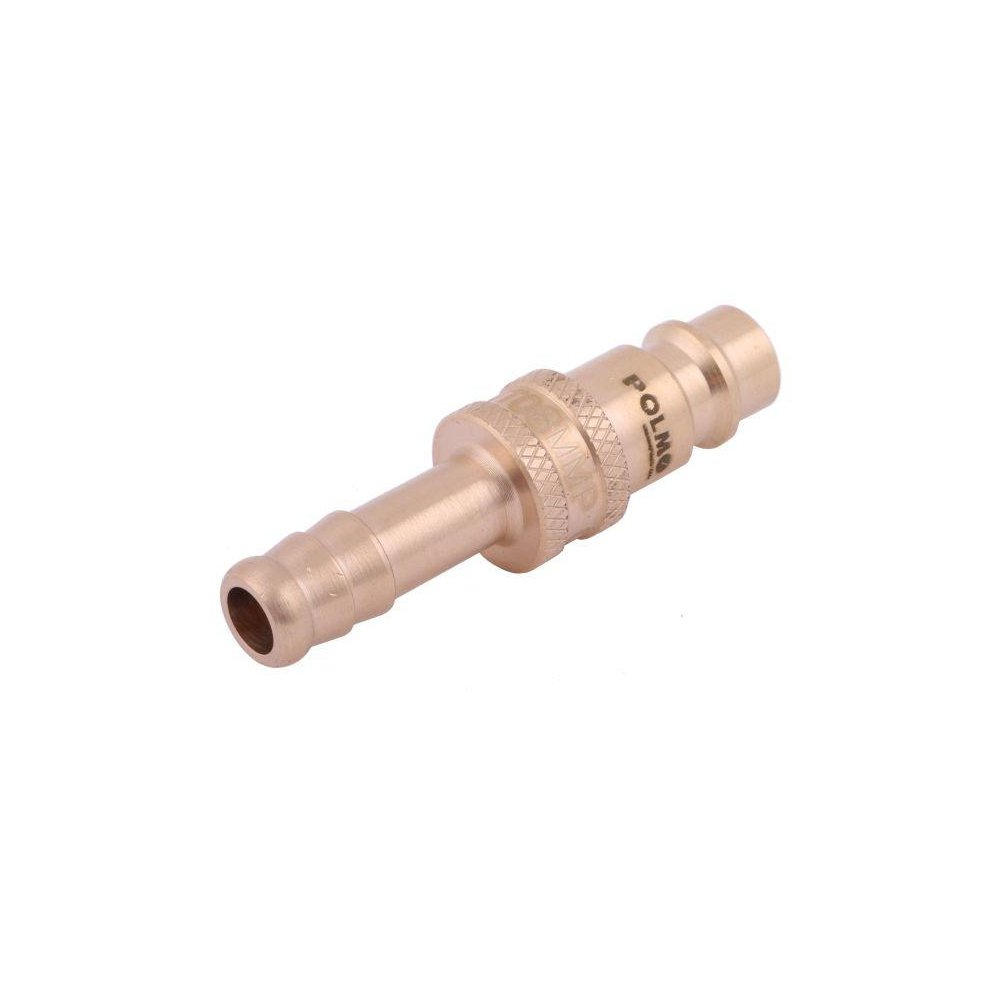 Szybkozłącze pneumatyczne P26 NW7.2 wtyczka pod wąż DN08mm POLMO ( sprzedawane po 5 )