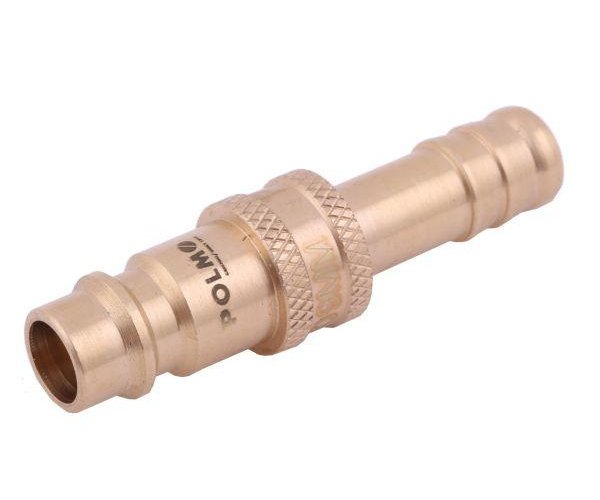 Szybkozłącze pneumatyczne P26 NW7.2 wtyczka pod wąż DN09mm POLMO ( sprzedawane po 5 )