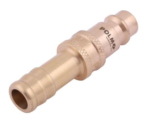 Szybkozłącze pneumatyczne P26 NW7.2 wtyczka pod wąż DN10mm POLMO ( sprzedawane po 5 )