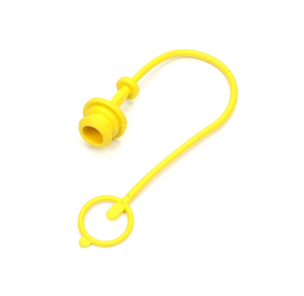 Pokrywa (zatyczka. osłona przeciwpyłowa) do GNIAZDA szybkozłącza EURO - kolor żółty VOIMA ( sprzedawane po 10 )