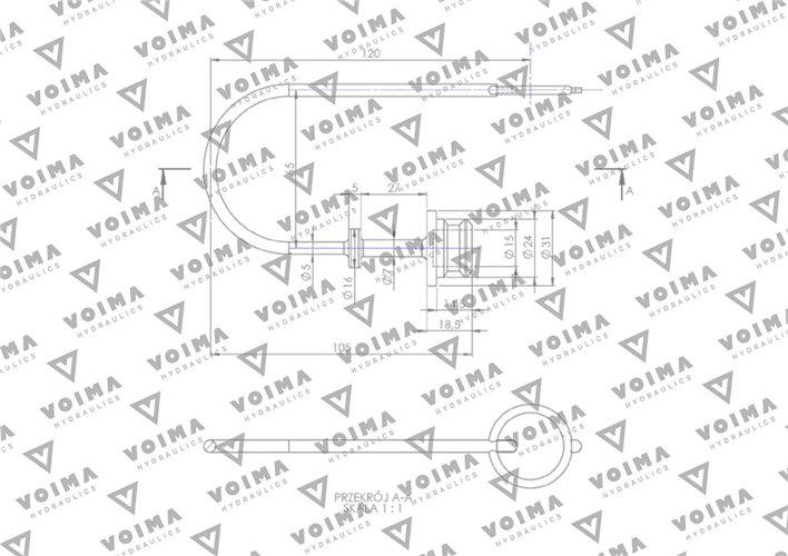 Pokrywa (zatyczka. osłona przeciwpyłowa) do GNIAZDA szybkozłącza EURO - kolor żółty VOIMA ( sprzedawane po 10 )