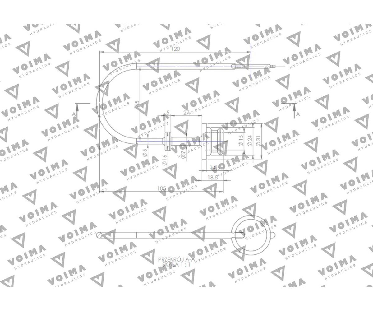 Pokrywa (zatyczka. osłona przeciwpyłowa) do GNIAZDA szybkozłącza EURO - kolor żółty VOIMA ( sprzedawane po 10 )