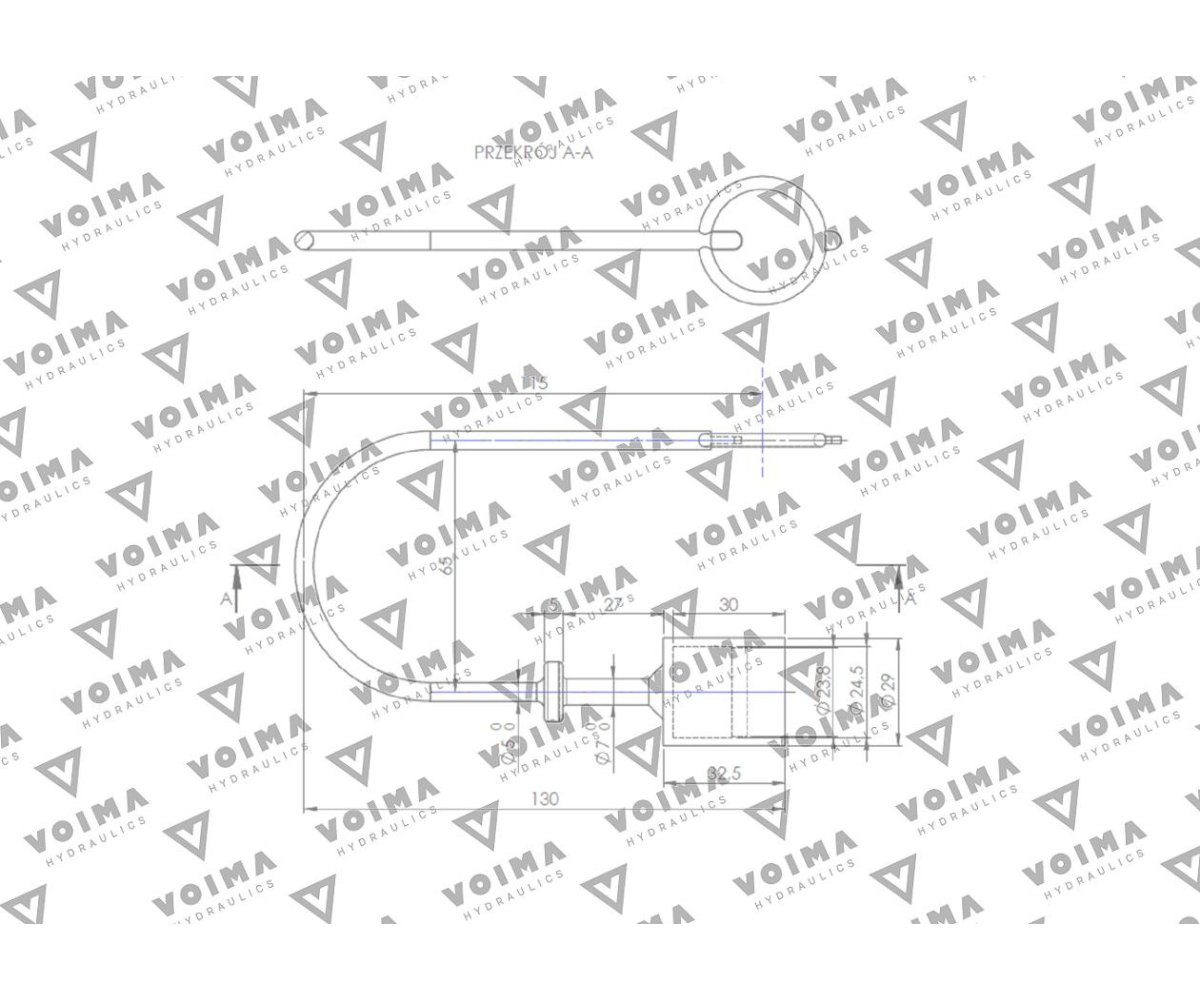 Pokrywa (zatyczka. osłona przeciwpyłowa) do WTYCZKI szybkozłącza EURO - kolor czarny VOIMA ( sprzedawane po 10 )