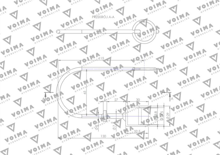 Pokrywa (zatyczka. osłona przeciwpyłowa) do WTYCZKI szybkozłącza EURO - kolor zielony VOIMA ( sprzedawane po 10 )