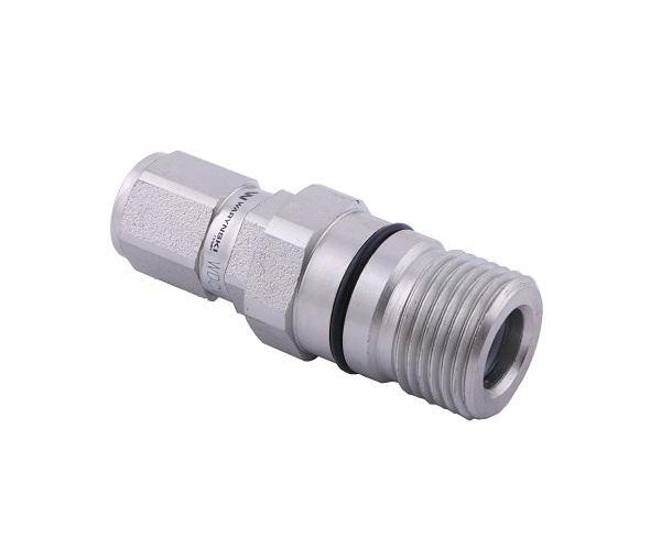 Szybkozłącze hydrauliczne skręcane gniazdo G1/4"BSP gwint wewnętrzny 350bar Waryński