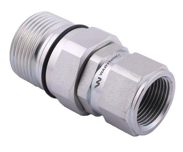 Szybkozłącze hydrauliczne skręcane gniazdo G1"BSP gwint wewnętrzny 250bar Waryński
