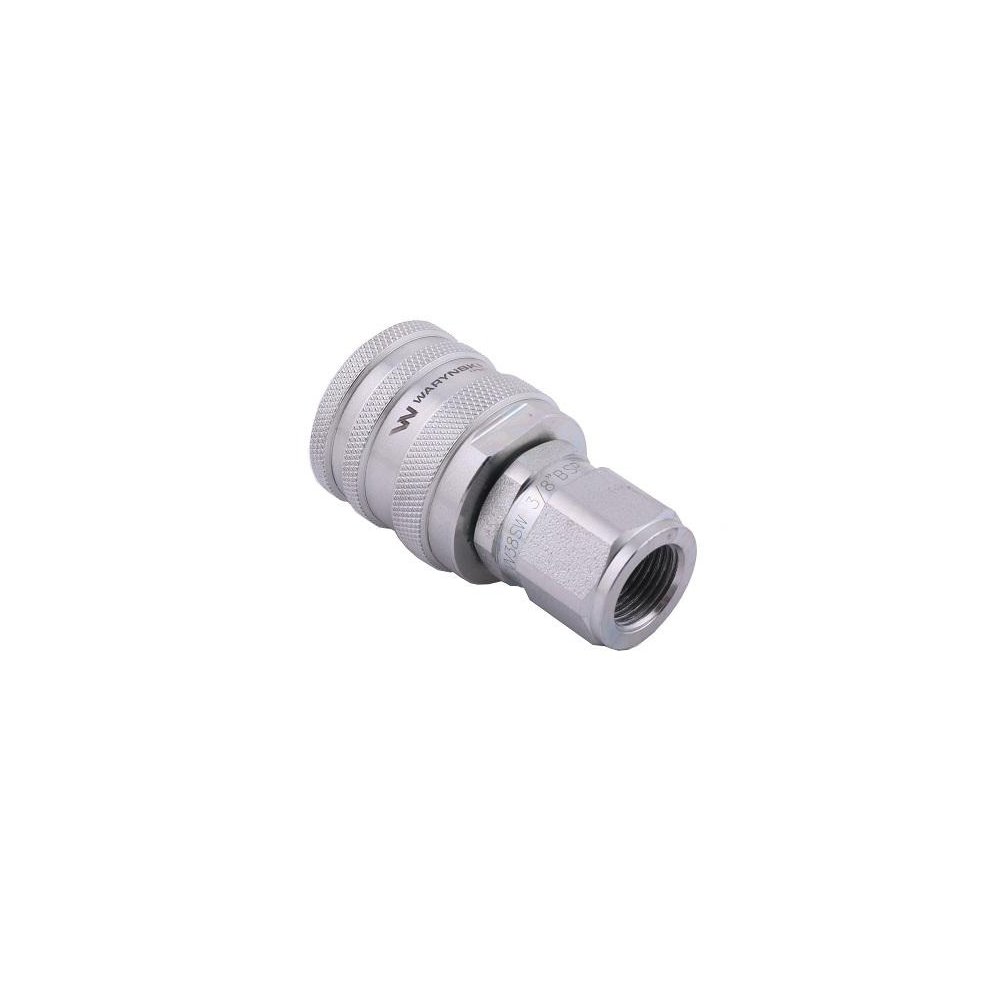 Szybkozłącze hydrauliczne skręcane wtyczka G3/8"BSP gwint wewnętrzny 300bar Waryński