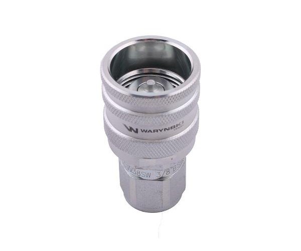 Szybkozłącze hydrauliczne skręcane wtyczka G3/8"BSP gwint wewnętrzny 300bar Waryński