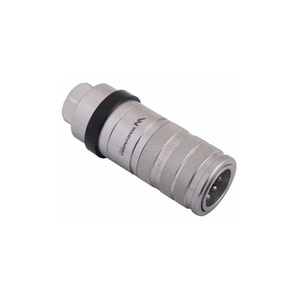 Szybkozłącze hydrauliczne zrywalne seria WIA3CV (3CFPV) 68 l/min gniazdo G1/2"BSP gwint wewnętrzny EURO PUSH-PULL (ISO 7241-A) W