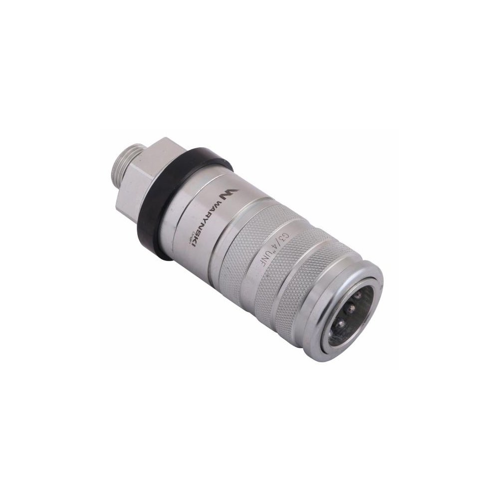 Szybkozłącze hydrauliczne zrywalne seria WIA3CV (3CFPV) 68 l/min gniazdo G3/4"UNF gwint zewnętrzny EURO PUSH-PULL (ISO 7241-A) W