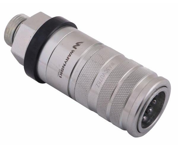 Szybkozłącze hydrauliczne zrywalne seria WIA3CV (3CFPV) 68 l/min gniazdo G7/8"UNF gwint zewnętrzny EURO PUSH-PULL (ISO 7241-A) W