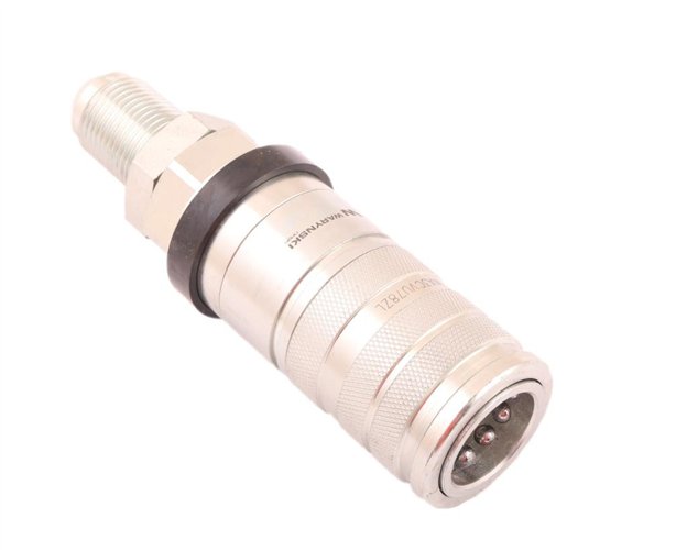 Szybkozłącze hydrauliczne zrywalne seria WIA3CV (3CFPV) 68 l/min gniazdo long 7/8" UNF gwint zewnętrzny EURO PUSH-PULL (ISO 7241