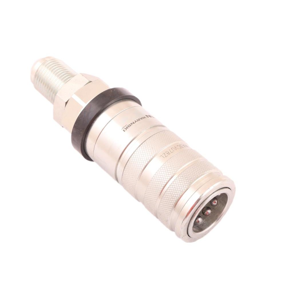 Szybkozłącze hydrauliczne zrywalne seria WIA3CV (3CFPV) 68 l/min gniazdo long 7/8" UNF gwint zewnętrzny EURO PUSH-PULL (ISO 7241