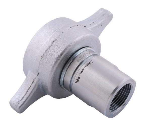 Szybkozłącze hydrauliczne skręcane (motylkowe) wtyczka G3/4"BSP gwint wewnętrzny 250bar Waryński