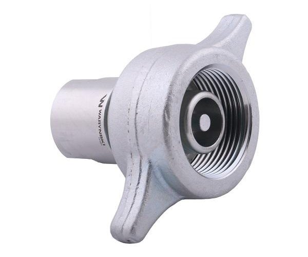 Szybkozłącze hydrauliczne skręcane (motylkowe) wtyczka G3/4"BSP gwint wewnętrzny 250bar Waryński