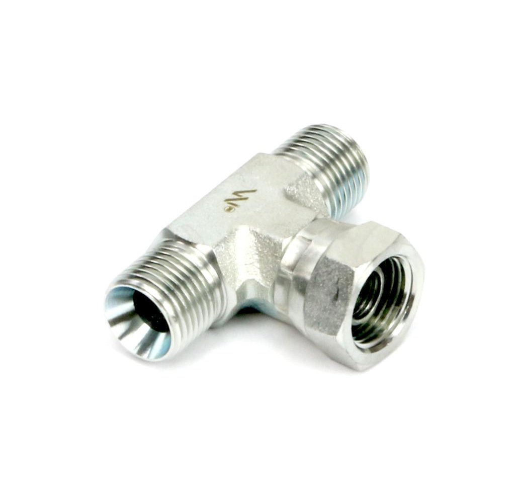 Trójnik hydrauliczny symetryczny calowy BAB 1/2" BSP (XEVT) Waryński