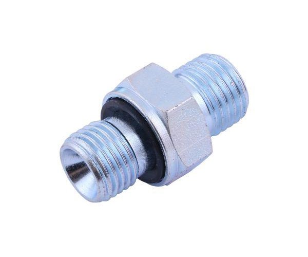 Złącze hydrauliczne proste BB (przyłączka) M16x1.5 (10L) x 3/8" BSP z uszczelnieniem XGE10LR-3/8"ED (G3/8EDX16) Waryński ( sprze