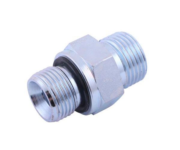 Złącze hydrauliczne proste BB (przyłączka) M18x1.5 (12L) x 1/2" BSP z uszczelnieniem XGE12LR-1/2"ED (G1/2X18) Waryński ( sprzeda