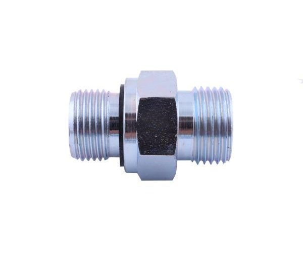 Złącze hydrauliczne proste BB (przyłączka) M22x1.5 (15L) x 3/8" BSP z uszczelnieniem XGE15LR-3/8"ED (G3/8X22) Waryński ( sprzeda