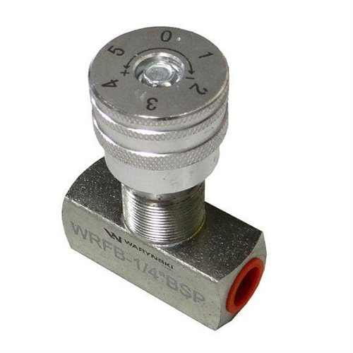 Zawór dławiący WRFB 90 1/4"BSP Waryński