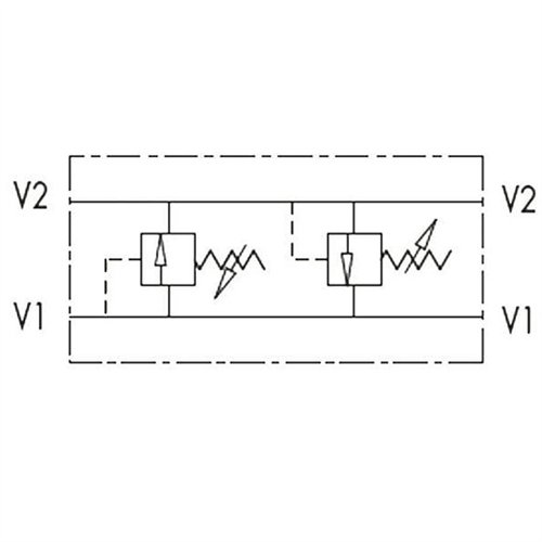 Zawór krzyżowy 1/4" przepustowość 30L
