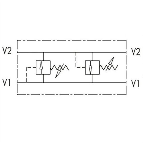Zawór krzyżowy 3/8" przepustowość 45L