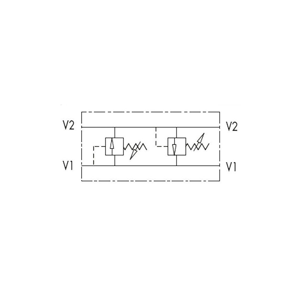 Zawór krzyżowy 1/2" przepustowość 70L