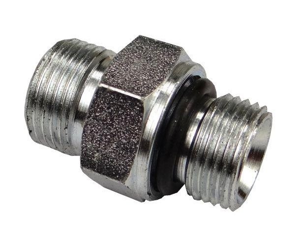 Złącze hydrauliczne proste BB G3/8-18x1.5 z uszczelnieniem (G3/8X18)