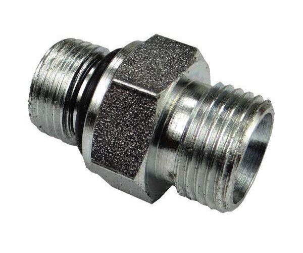 Złącze hydrauliczne proste BB G3/8-18x1.5 z uszczelnieniem (G3/8X18)